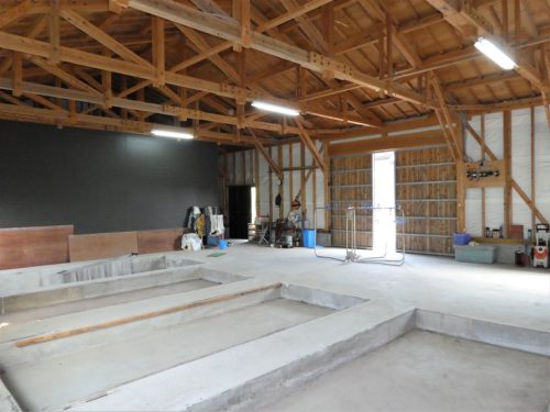 改修前の事業所内部