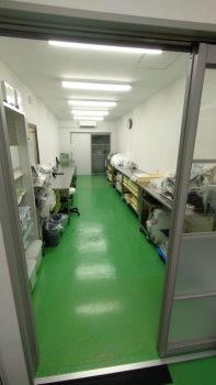 G充填室完成後